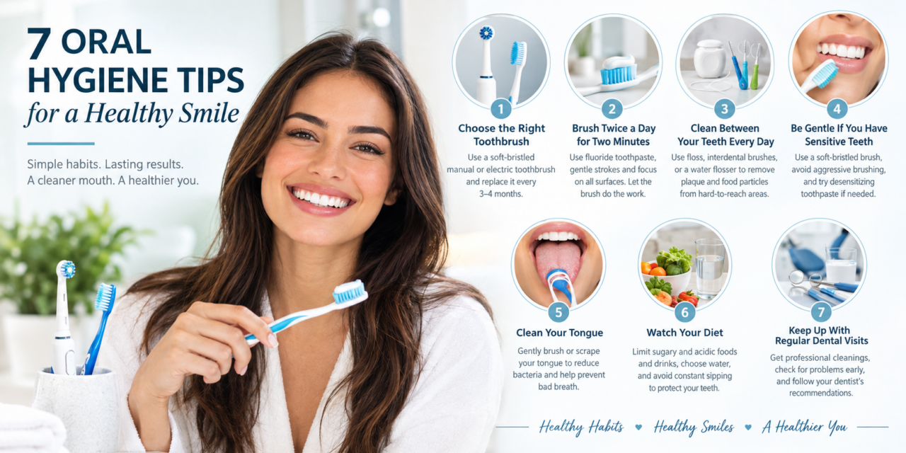 7 Oral Hygiene Tips for a Healthy Smile